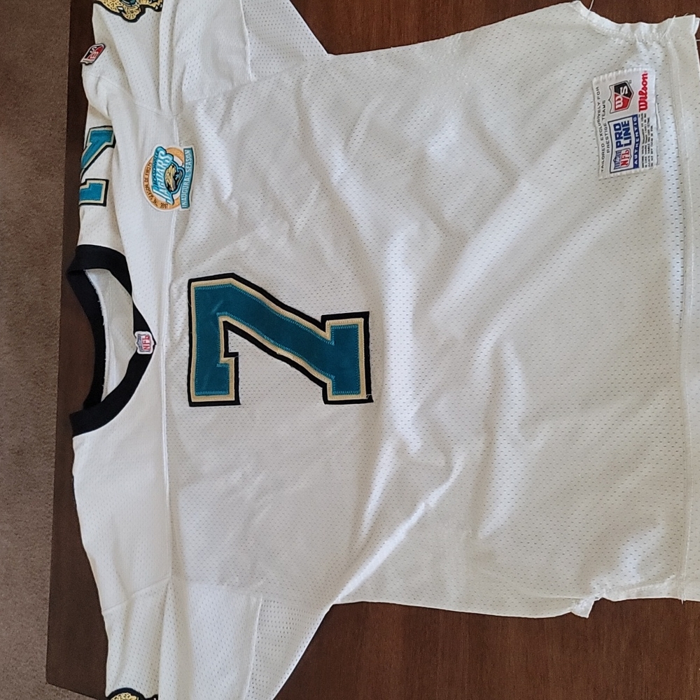NFL jersey Jacksonville Jaguars Vintage 1995 first season jersey Beuerlien #7